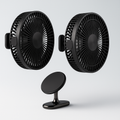 Ride-Ready Set — 2 Fans + Phone Mount