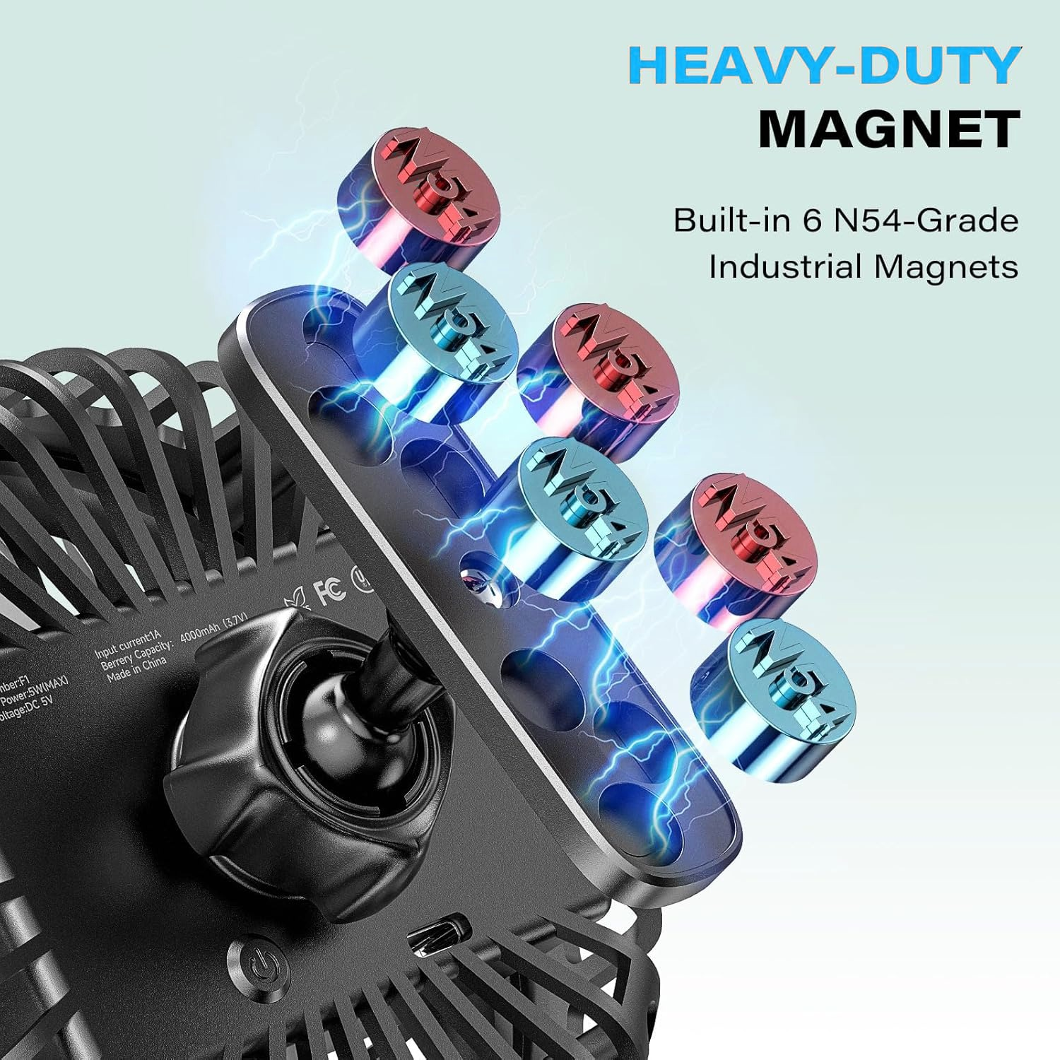 Strong magnet mount